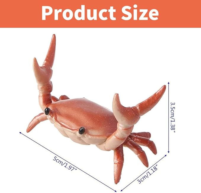 2-Pack Crab Pen Holder for Desk, Weightlifting Crabs Desk Pen Organizer, Cute Pencil Holder Desktop Organizer Storage Accessories, Funny Desk Decor for School, Home, Office Supplies (4PCS-Green)