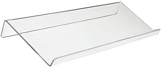 Computer Keyboard Stand Acrylic 15° Tilted Transparent Keyboard Stand Ergonomic Riser Non Slip Laptop Tablet for Gaming Typing