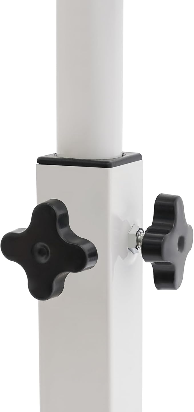 Rolling Laptop Desk Stand, Main Side Table Desktop for Bed, Portable Overbed Bedside Mobile Laptop Table, Rolling Adjustable Height Standing Desk Tiltable Desktop