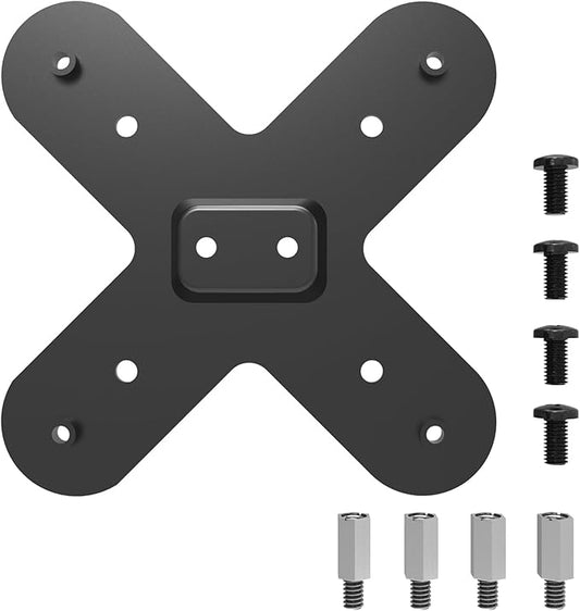 Kado Wall Mount Arm Mount 50x50mm to 75x75mm Adapter Bracket Plate, Mounting Pattern Converter Universal for Monitors, TVs, Mini PCs and Sceptre Displays
