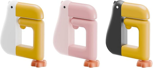 3-Pack Bird-Shaped Desk Hooks for Bags & Headphones – Foldable Table Clamp Hangers, Adjustable Non-Slip Holders for Keys, Umbrellas, Wallets – Space-Saving Desk Accessories for Home, Office, Dorm