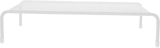 Veemoon Monitor Stand Riser for Desk, Single-Layer Desktop Computer Screen Riser with Storage Organizer, Laptop Holder Rack for Office and Home Workstation