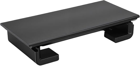Computer Stand with USB Hub, 4 Port ABS USB 2.0 Ergonomic Desk Riser & Anti Slip Shelf, for Computer Displays Laptops Printers
