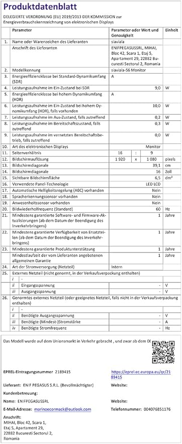 Laptop Screen Extender,15.6" Portable Monitor, FHD 1080P Ultra-Slim Travel Monitor with Speakers, Triple Display Extension, Compatible with 13-17.3" Laptops