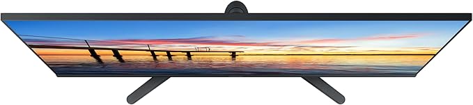 Samsung 32-Inch Flat Computer Monitor, 75Hz, Borderless Display, AMD FreeSync, Game Mode, Advanced Eye Care, HDMI and DisplayPort, LS32B304NWNXGO, 2024