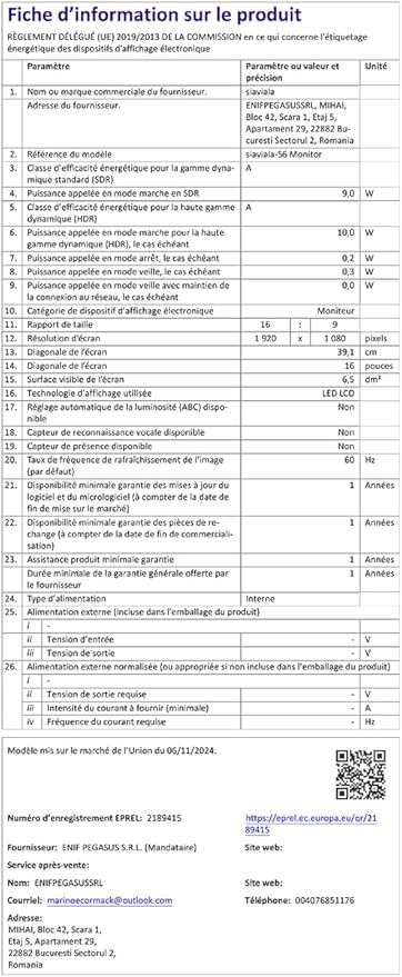 Laptop Screen Extender,15.6" Portable Monitor, FHD 1080P Ultra-Slim Travel Monitor with Speakers, Triple Display Extension, Compatible with 13-17.3" Laptops
