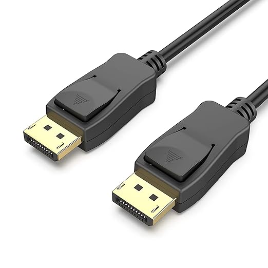 Kado DisplayPort Cable 5ft, High Speed 8K 60Hz, 4K 144Hz, 2K 240Hz 165Hz 144Hz DP 1.4 FreeSync HDR HDCP, DP Male to DP Male, 1.5m Length Genuine Parts Made for Sceptre Monitor, TV, PC Gaming, Laptop