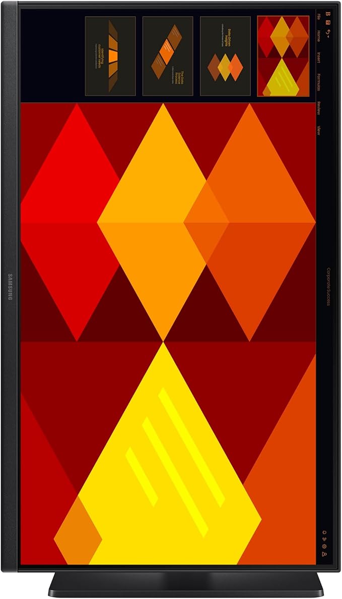 Samsung 22” (S40GD) Borderless Business Monitor with IPS Panel, 100Hz Refresh Rate, Eye Saver Mode, Ergonomic Design, Game Picture Mode, LS22D402GANXGO