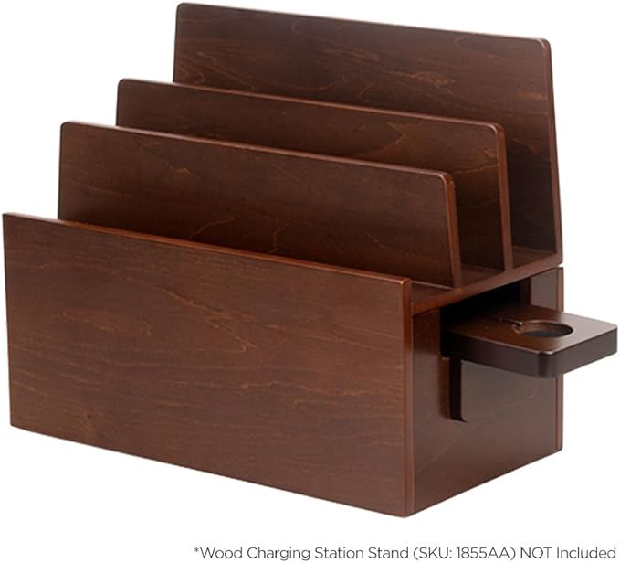 Compatible Apple Watch Stand Adapter for use with MobileVision Wood Charging Stations and Multi-Device Organizers