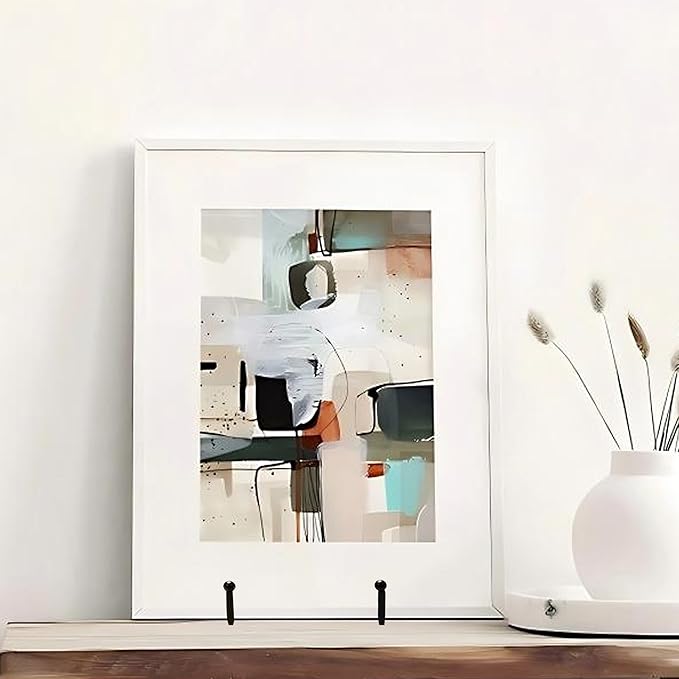 3 Pack 6" Metal Square Plate Stands for Display,Plate Holders Display Stands Can Be Used for Picture Stands,Book Stands for Display,Plate Display Stands,Easel,Photo Frame Stands,Plaque Stands,Desktop Stand.