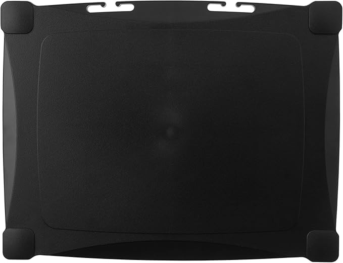 Kantek Single-Level Monitor Stand, 17" X 13.25" X 3" To 6.5", Black, Supports 50 Lbs