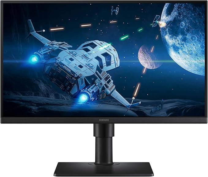 Samsung 22” (S40GD) Borderless Business Monitor with IPS Panel, 100Hz Refresh Rate, Eye Saver Mode, Ergonomic Design, Game Picture Mode, LS22D402GANXGO