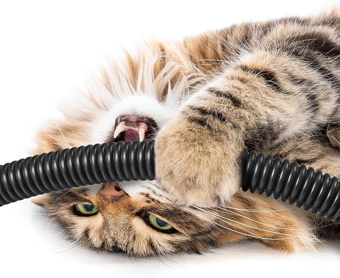 Sasylvia 1/4", 1/2", 3/8" x 15 ft Split Wire Loom Tubing Automotive Wire Loom Assortment Split Cable Sleeves Bulk Flexible Electrical Conduit Protective Kit