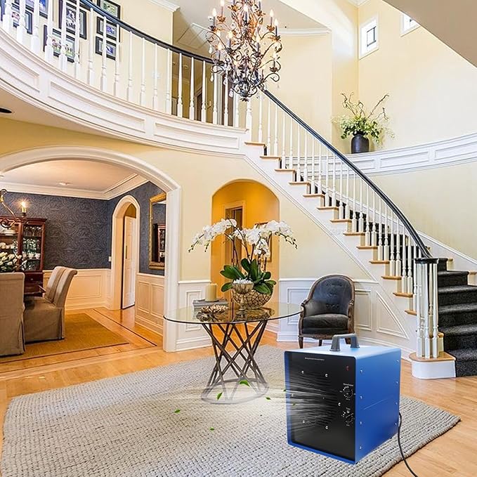 0zone Generator, 7000 Sq/Ft 0zone Machine Ionizer for Industrial, Commercial, Home, Car, Basement